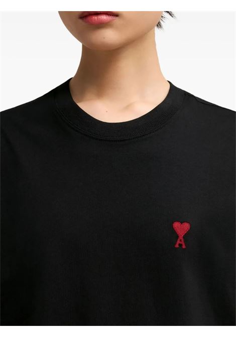t-shirt adc unisex nera AMI PARIS | BFUTS035.724001